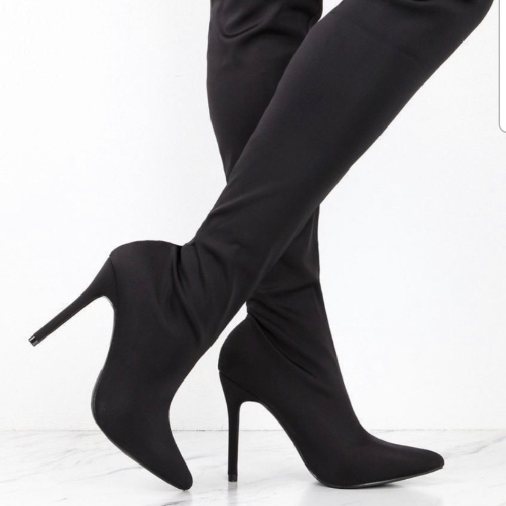Thigh high boots